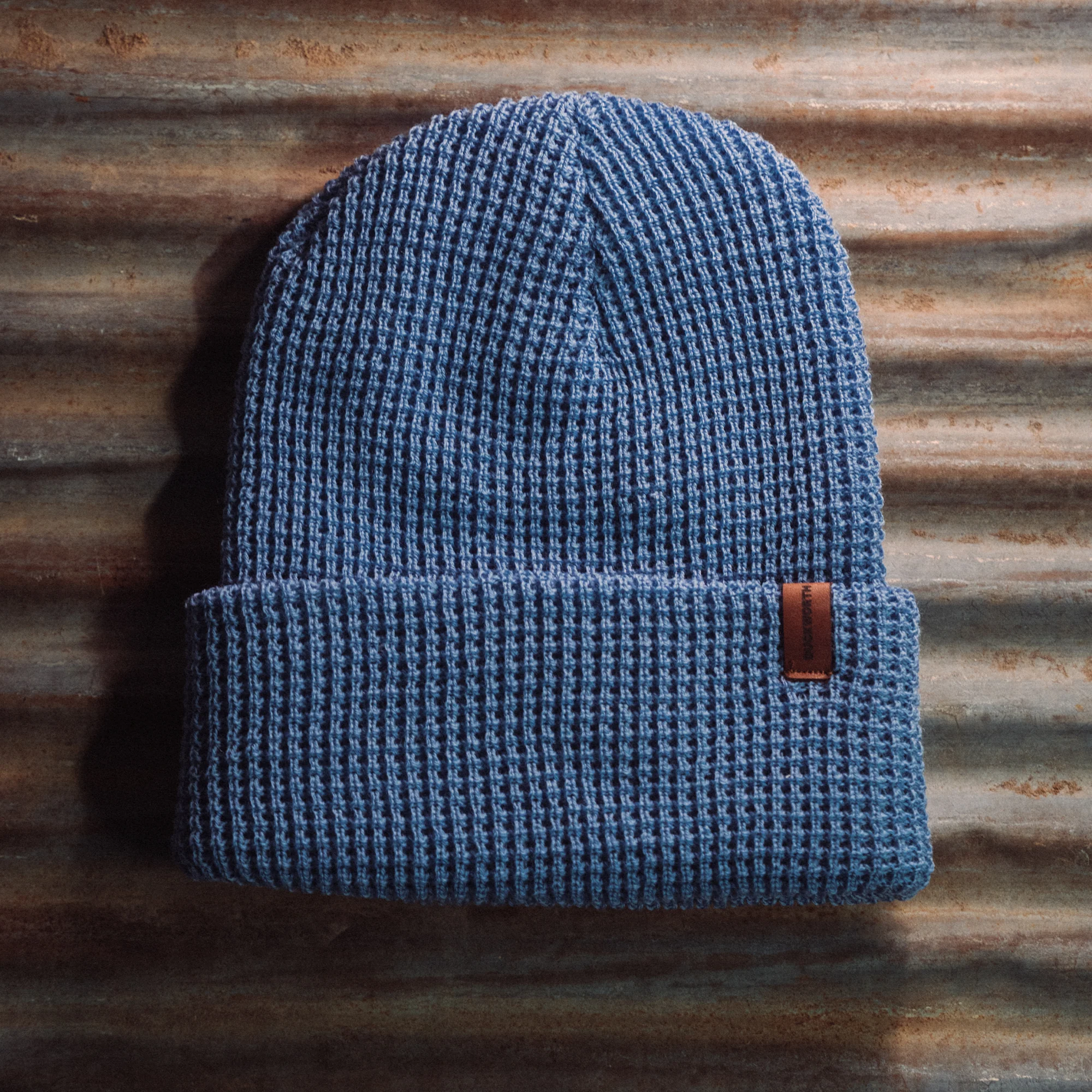 Knit Waffle Hat - Image 5