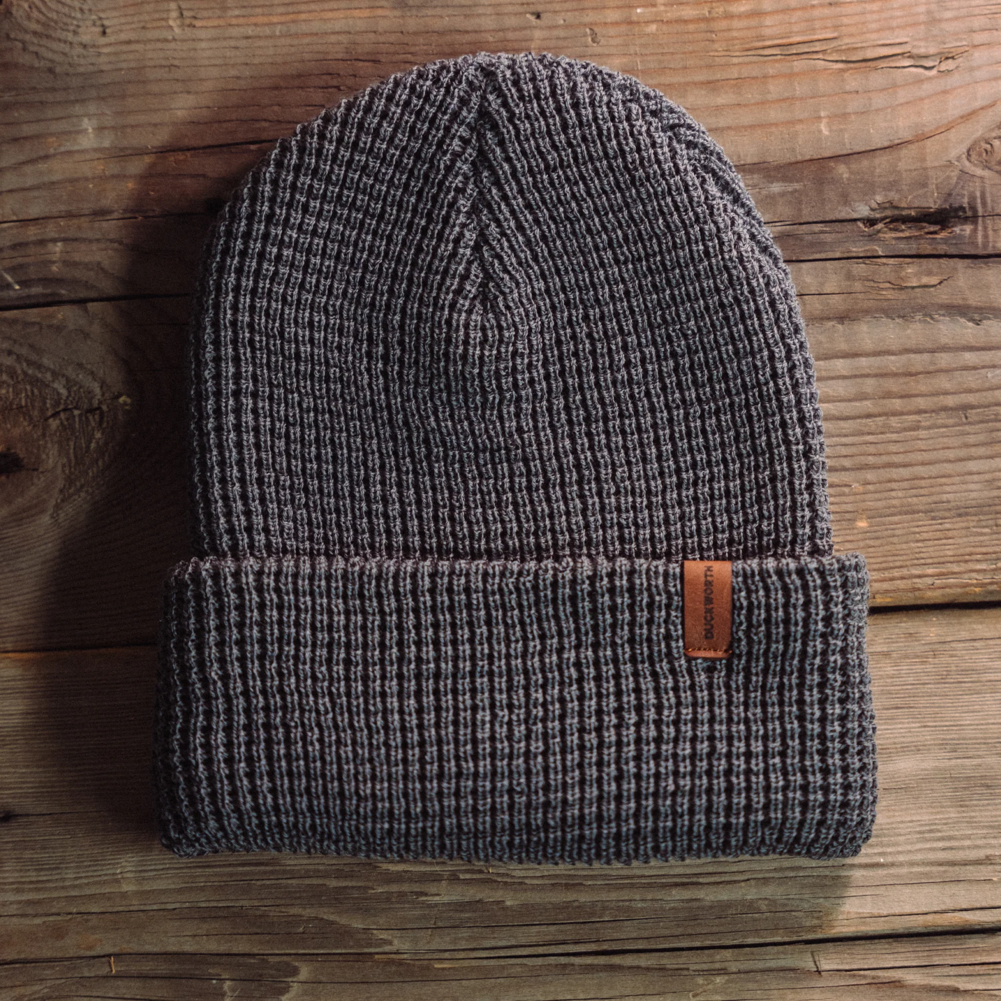 Knit Waffle Hat - Image 7