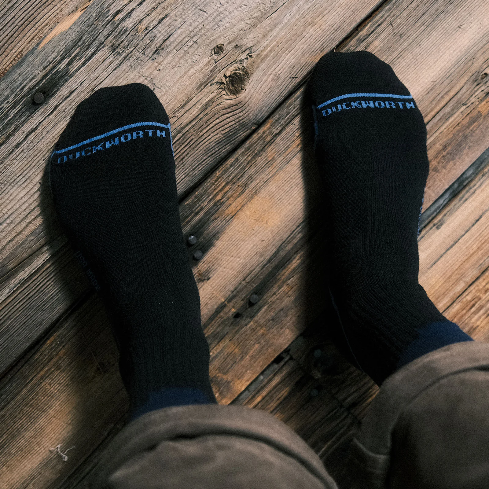 Lightweight Montana Footprint Crew Sock - Image 9