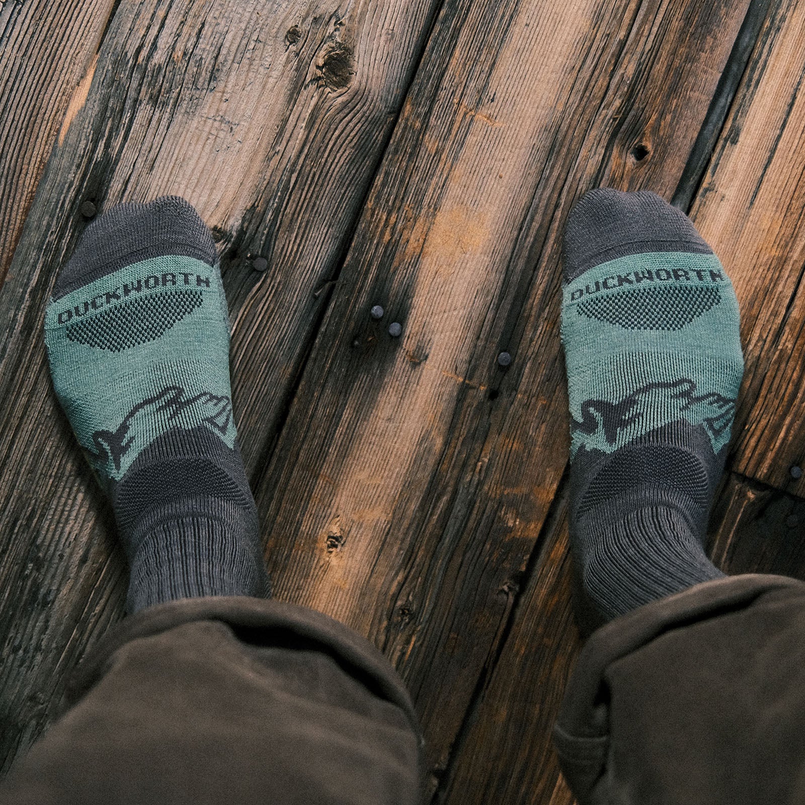 Lightweight Mountain Ridges Crew Sock - Image 5