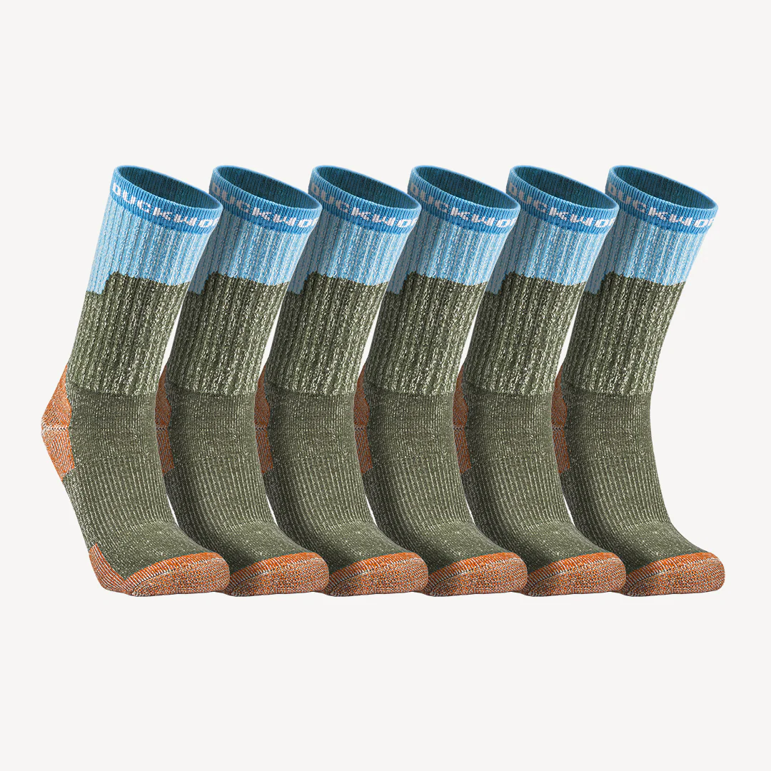 Midweight Black Butte Crew Sock 6-Pack - Image 3
