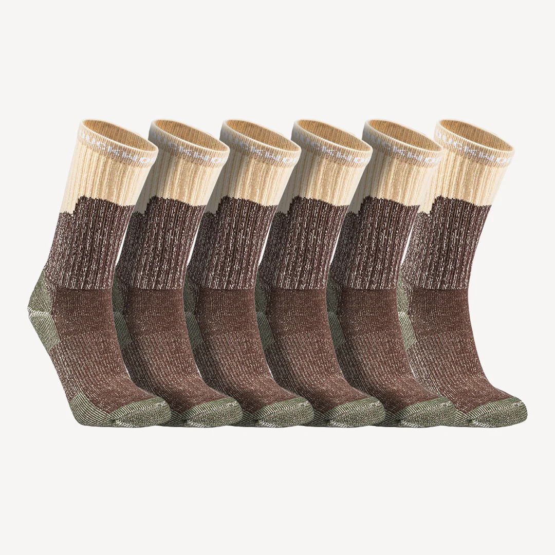 Midweight Black Butte Crew Sock 6-Pack - Image 4
