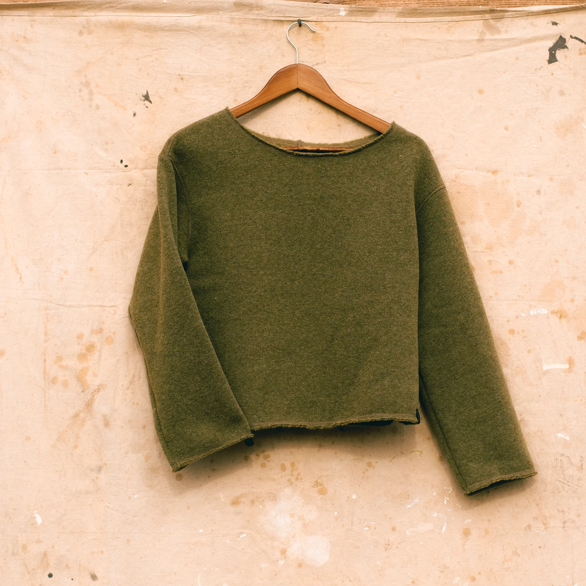 Women's Powder Cropped Crew - Image 5