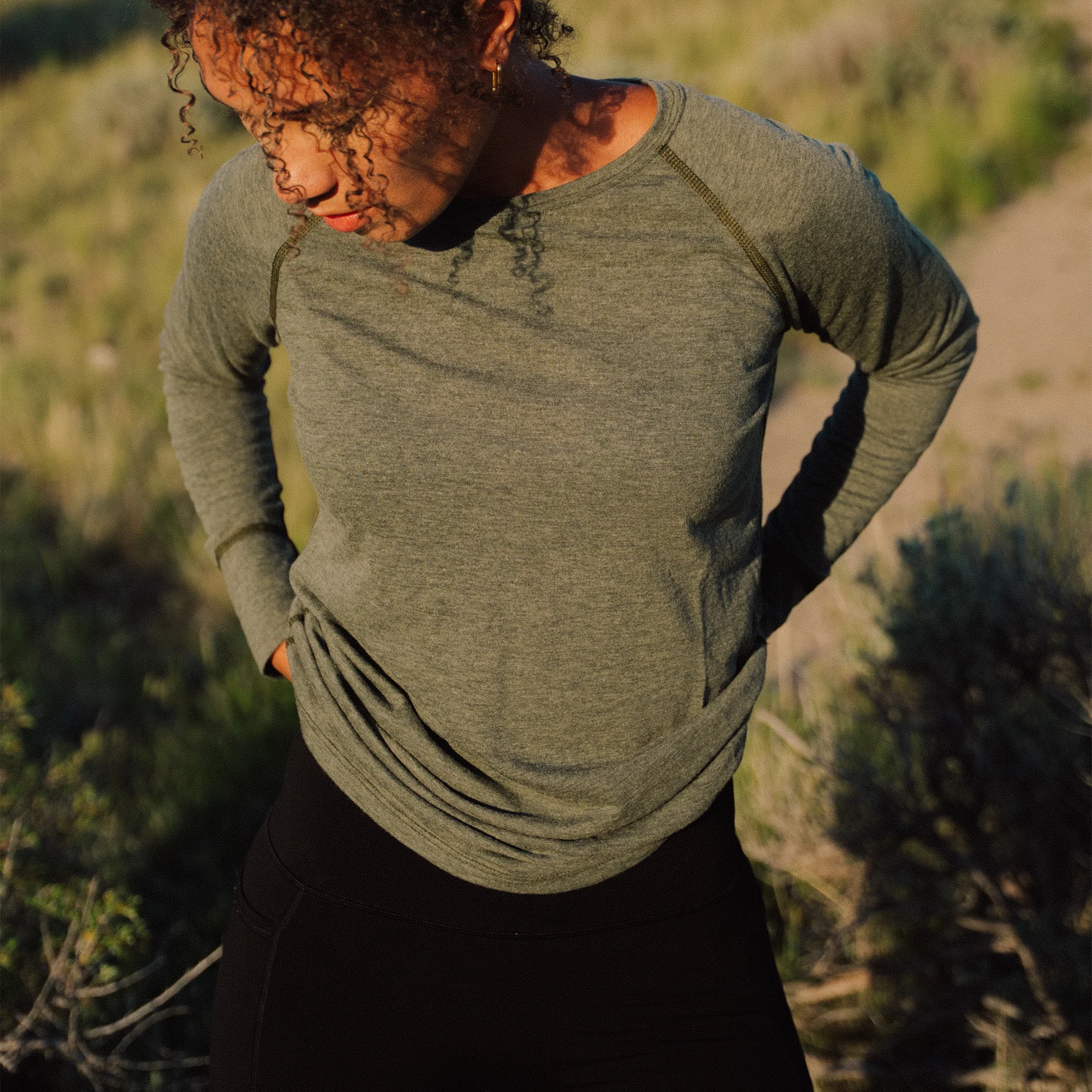 Women's Vapor Long Sleeve Crew - Image 8